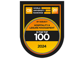 QS World University Rankings 2024 - Hospitality & Leisure Management, Top 100