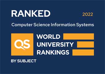 QS World University Rankings 2022 - Computer Science and Information Systems