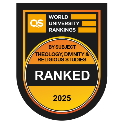 QS World University Rankings 2025 - Theology, Divinity & Religious Studies, ranked QS World University Rankings 2025 - Theology, Divinity & Religious Studies, ranked