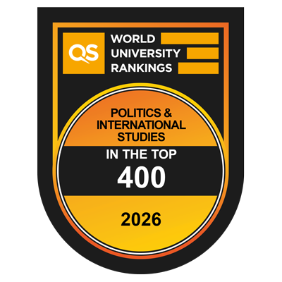 QS World University Rankings 2026 - Politics & international Studies, top 400 QS World University Rankings 2026 - Politics & international Studies, top 400