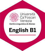 Università Ca' Foscari Venezia, Centro linguistico di Ateneo. English B1