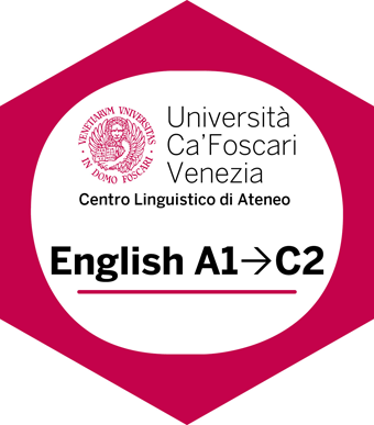 Università Ca' Foscari Venezia, Centro Linguistico di Ateneo. English A1-C2