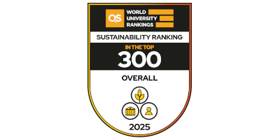 QS Sustainability Ranking. In the top 300 overall, 2025