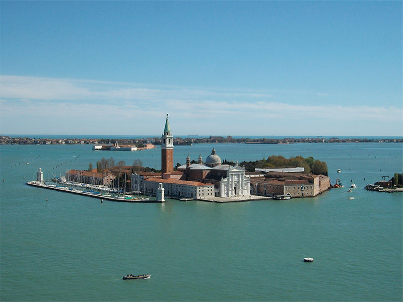 veduta dell'isola di San Giorgio